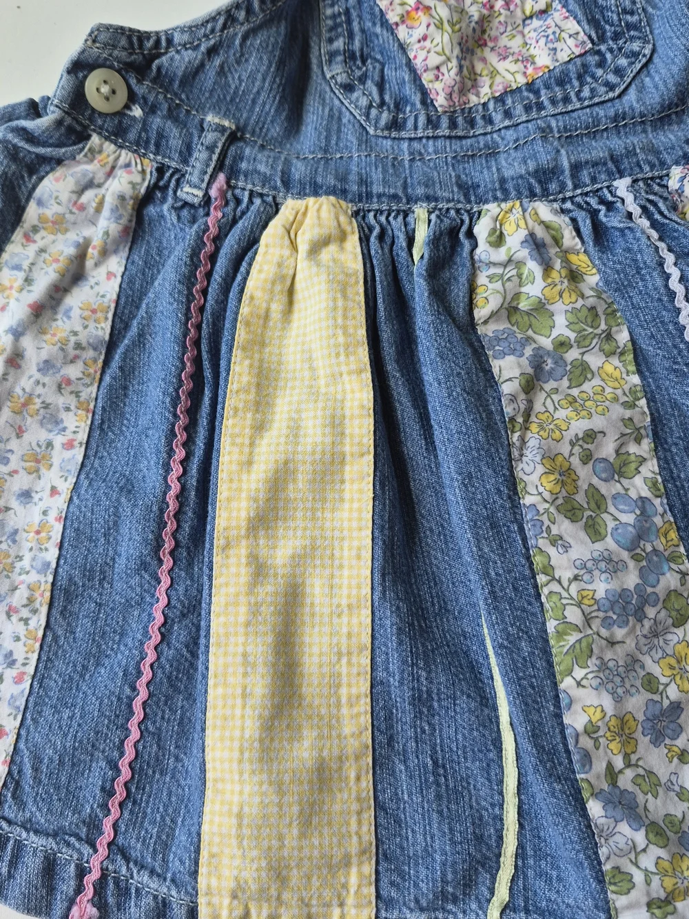 1999 Vintage Babygap Patchwork Dress